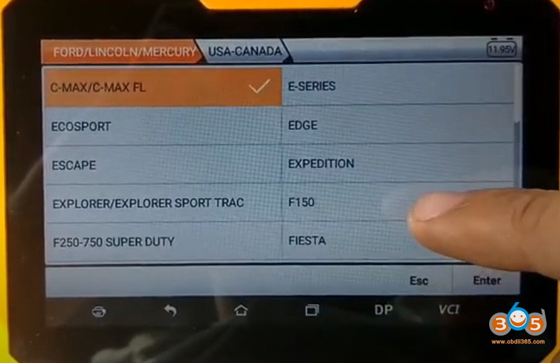 Obdstar X300 Pro4 Ford F150 5