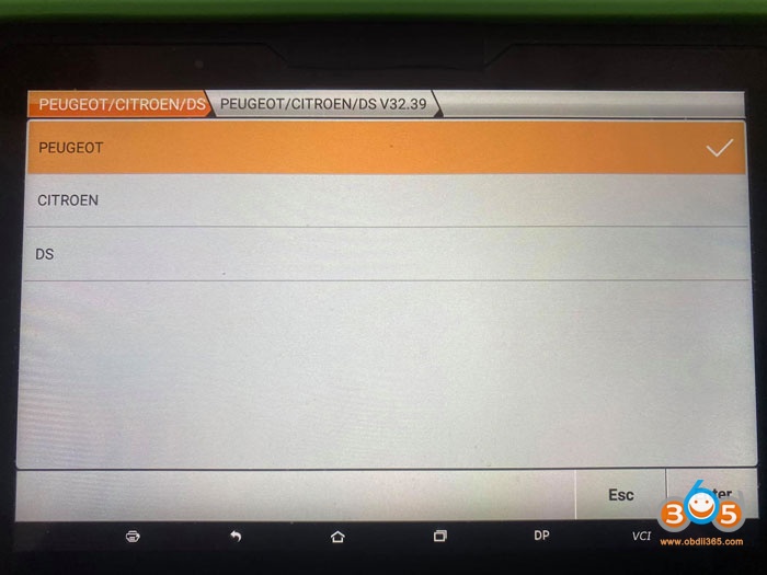Obdstar Peugeot 508 2012 Key 2