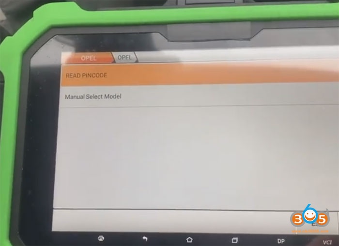 Obdstar Zafira B Key Programming 2