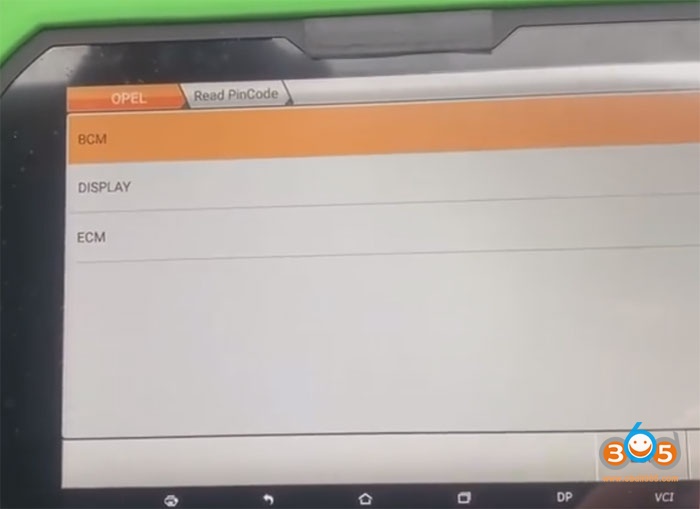Obdstar Zafira B Key Programming 6