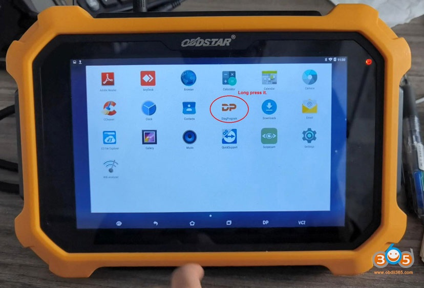 Obdstar Unfortunately Diagprogam Has Stopped 03