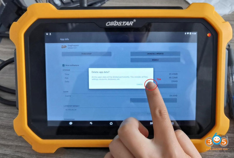 Obdstar Unfortunately Diagprogam Has Stopped 05