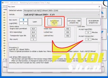 
			2 Ways to Program Audi Q7 2007 Key with VVDI2 by OBD		