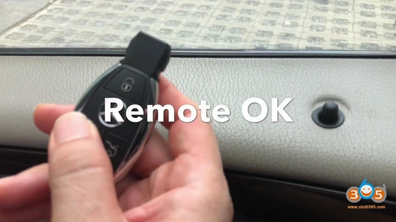 
			2007 Benz C180 W203 Add Smart Remote by Autel IM508 & XP400		