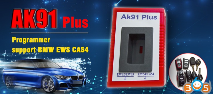 
			2017 AK91 Plus Key Programmer for BMW EWS 1995-2009		