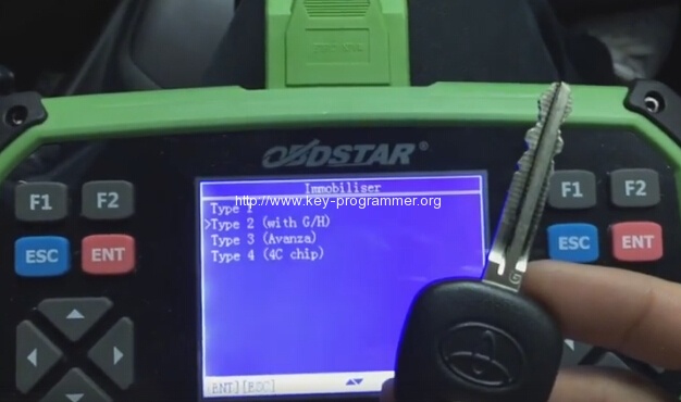
			Add Toyota Yaris 2015 G Remote Key by OBDSTAR X300 Pro3		
