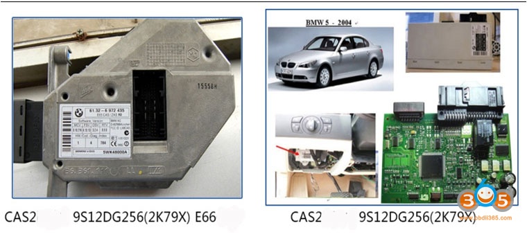 
			All BMW Models with Corresponding CAS IMMO Type Listed		