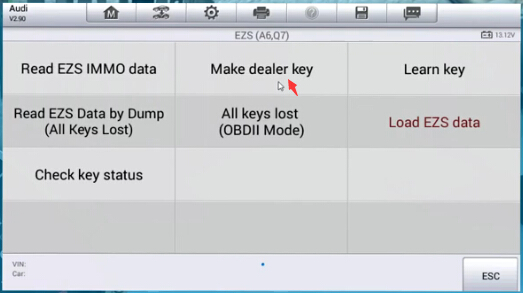 
			Auro OtoSys IM600 Program Audi A6 2011 All Keys Lost on Bench		