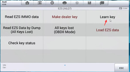 
			Auro OtoSys IM600 Program Audi A6 2011 All Keys Lost on Bench		