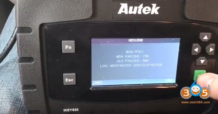 
			Autek iKey 820 OBD Programmed a New Key to Infiniti G37 2011: Success!		