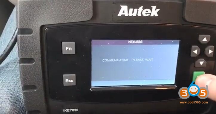 
			Autek iKey 820 OBD Programmed a New Key to Infiniti G37 2011: Success!		