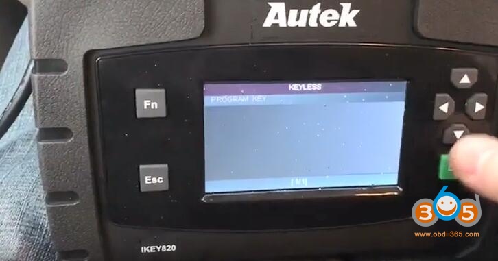 
			Autek iKey 820 OBD Programmed a New Key to Infiniti G37 2011: Success!		