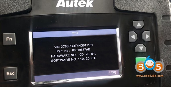 
			Autek iKey820 added a New Key to 2017 RAM 2500: 5 min done!		