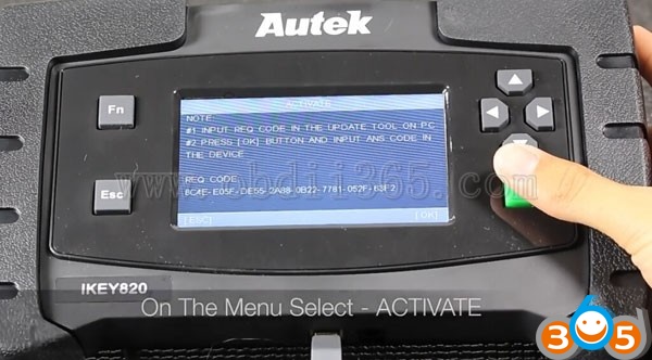 
			Autek iKey820 Key Programmer Update and Activation Guide		