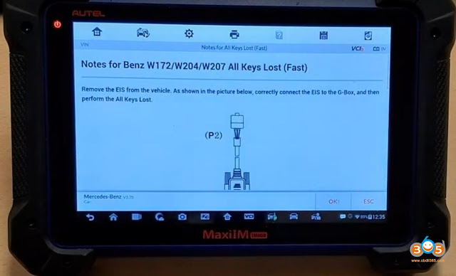 
			Autel IM608 Program W172 All Keys Lost in 7 mins		