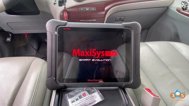 
			Autel MaxiSys Elite program Toyota Sienna 2013 Smart Keyfob		
