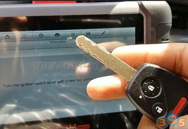 
			Autel MK808 Add New Keys: Confirmed! Tests on Honda		