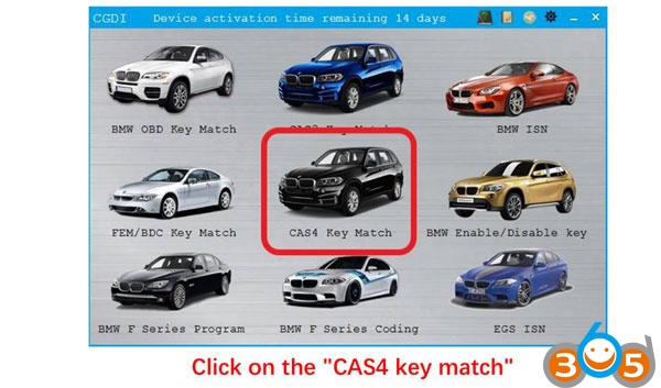 
			BMW CAS4+ Add Key and All Keys Lost with CGDI Pros		