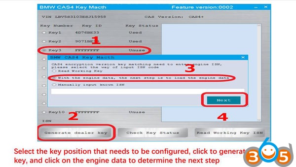 
			BMW CAS4+ Add Key and All Keys Lost with CGDI Pros		