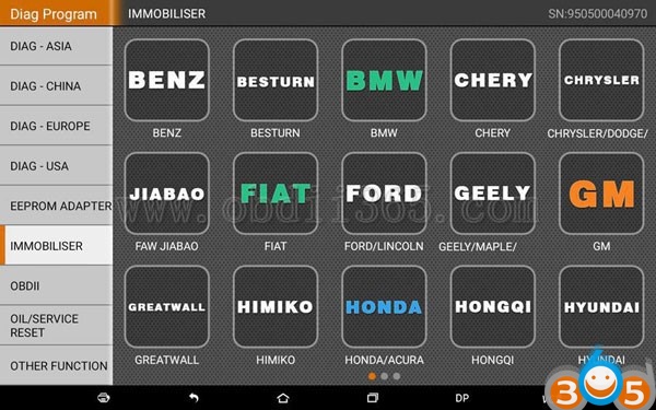 
			Can I use Obdstar X300 DP on BMW CAS2 CAS3 CAS4?		