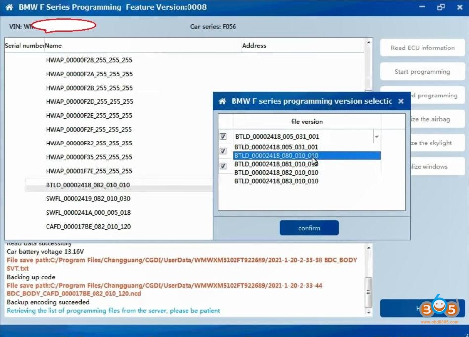 Cgdi Bmw Fem Bdc Version Is Not Supported Solution 03
