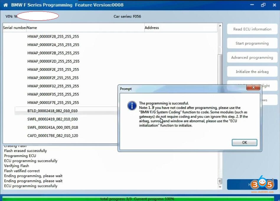 Cgdi Bmw Fem Bdc Version Is Not Supported Solution 07