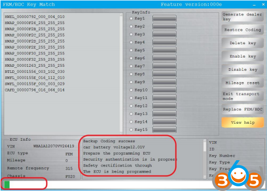 
			CGDI BMW FEM/BDC Add Key & All Keys Lost Guide		