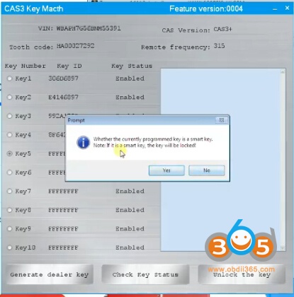 
			CGDI BMW Program CAS3 CAS4 All Key Lost No need DME ISN		