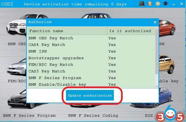 
			CGDI BMW V2.20 EGS “Feature not authorized” Solution		