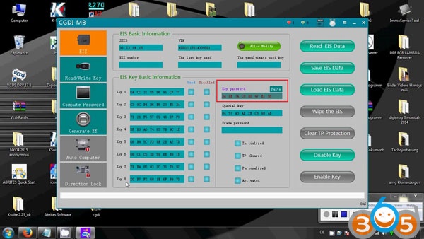 
			CGDI MB Key Programmer test report: all key lost & with key		