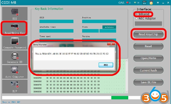 
			CGDI MB User Manual: sw download, activation, tokens, fbs4, eis/elv/nec adapter		