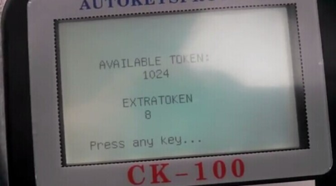 
			CK100 Program Chrysler 300M Smart Key		