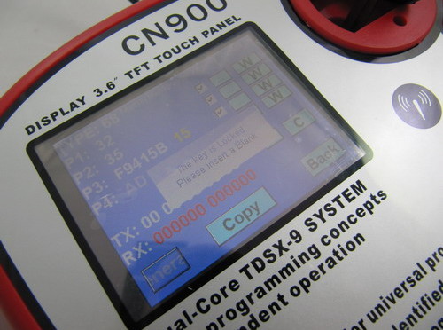 
			CN900 key programmer copy ID67 chip in 7 steps		