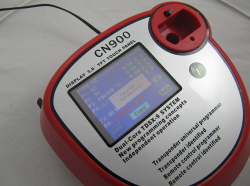 
			CN900 key programmer copy ID67 chip in 7 steps		