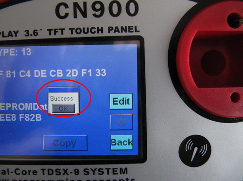 
			CN900 key programmer copy T5 chip procedure		