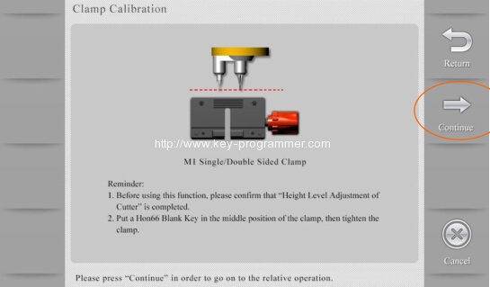 
			Condor XC-Mini Key Cutting Machine Clamp Calibration		