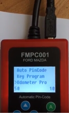 
			Ford New Focus Mileage Correction by FMPC001 Pin Code Reader		