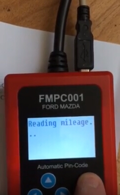 
			Ford New Focus Mileage Correction by FMPC001 Pin Code Reader		