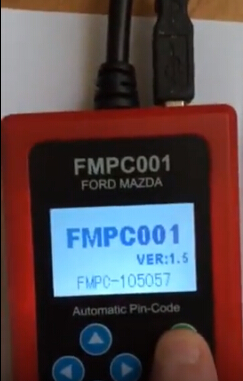 
			Ford New Focus Mileage Correction by FMPC001 Pin Code Reader		