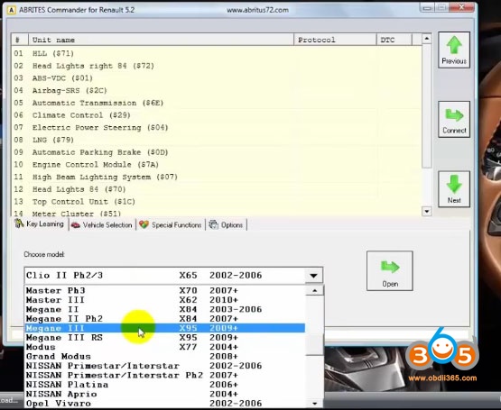 
			FVDI Program Renault Megane 3 2009 PCF7947 Key Card by OBD		