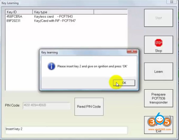 
			FVDI Program Renault Megane 3 2009 PCF7947 Key Card by OBD		