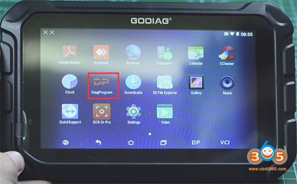 
			GODIAG GD801 Key Programmer Registration and Update		