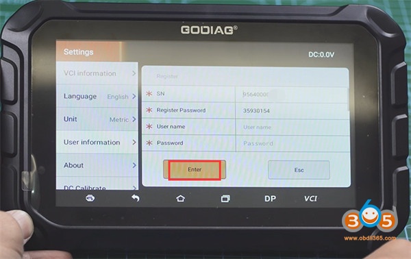 
			GODIAG GD801 Key Programmer Registration and Update		