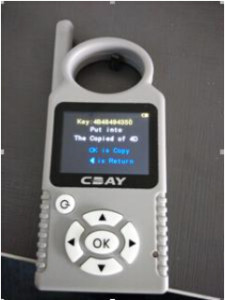 
			Handy baby key programmer copy 4D chip guide		