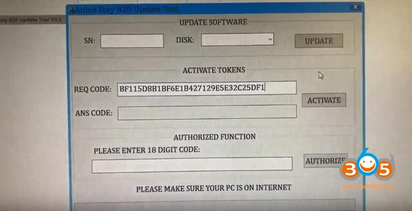 
			How to Add Autek iKey820 Tokens for Auto Key Programming?		