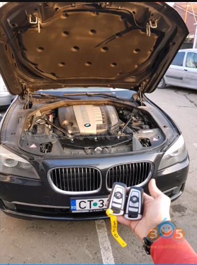 
			How to Add BMW F-series F01 2010 Key with Lonsdor K518ISE		