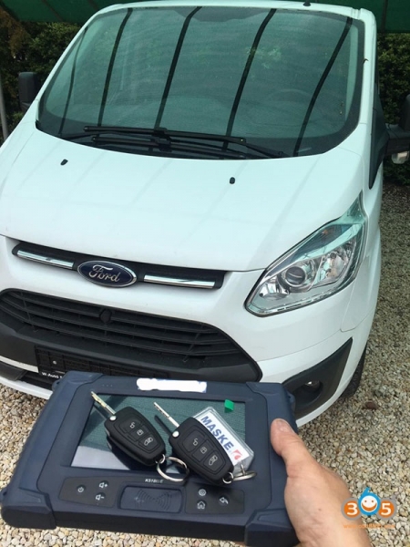 
			How to Add European Ford Transit Custom 2016 key with Lonsdor K518		