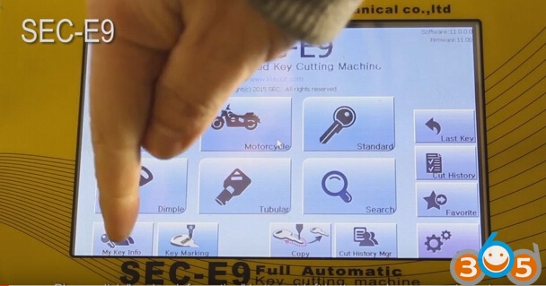 
			How to Add Key Data to SEC-E9 Key Cutting Machine Manually		