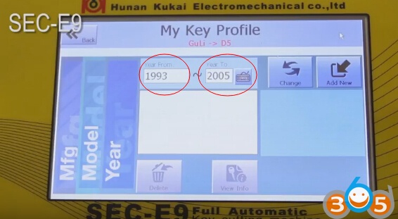 
			How to Add Key Data to SEC-E9 Key Cutting Machine Manually		