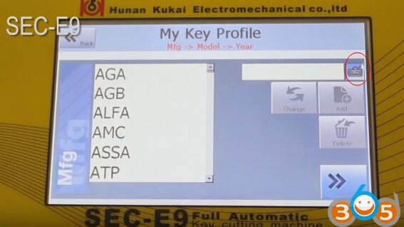 
			How to Add Key Data to SEC-E9 Key Cutting Machine Manually		